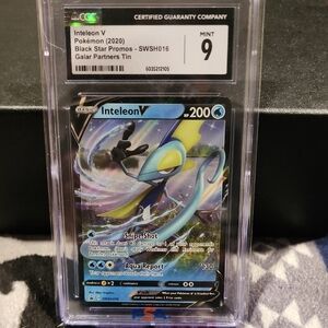 Inteleon V Pokémon Card